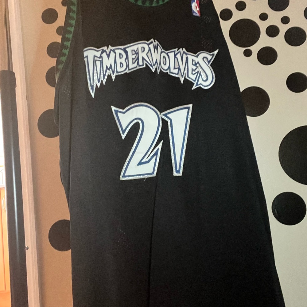 Kevin Garnet Authentic NBA Reebox jersey